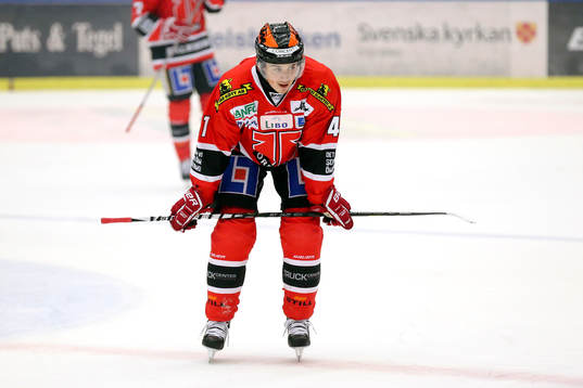 Örebros Joel Mustonen deppar