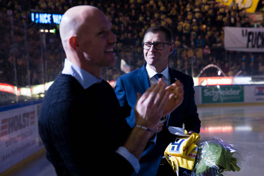 s ordförande Agne Bengtsson deltog i hyllningarna av Lance