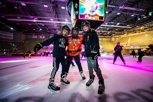 isdisco på arenan