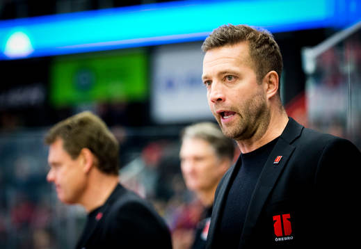 Örebros tränare Johan Tornberg