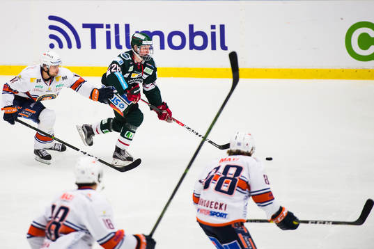 Växjös Emil Pettersson, Dennis Everberg och Adam Brodecki
