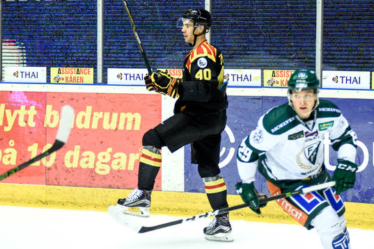 Brynäs Jesper Jensen jublar