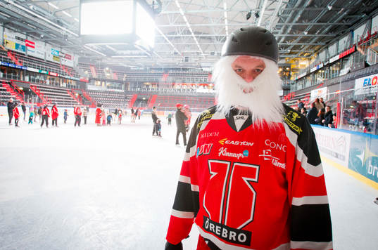 En Örebroare med tomteskägg