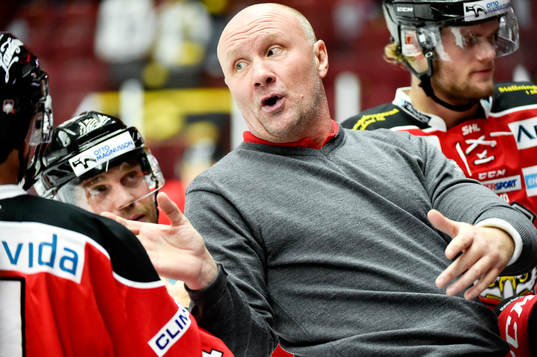 Malmö Redhawks tränare Peter Andersson