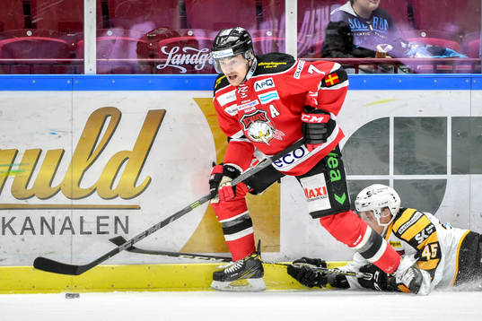 Malmö Redhawks Nils Andersson och Skellefteås Oscar