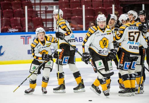 Skellefteås Marcus Pettersson, Tim Söderlund, Adam