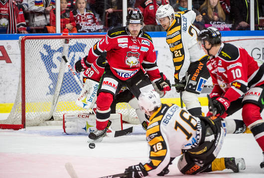 Skellefteås Linus Lindström och Jimmie Ericsson mot