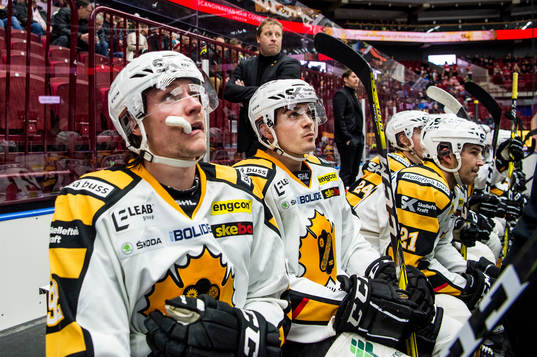 Skellefteås Jesper Olofsson, Henrik Hetta och Jimmie