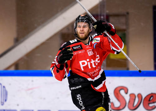 Piteås Sebastian Harila jublar