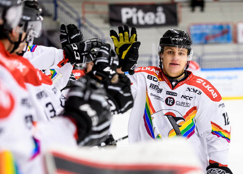 Kirunas Jacob Eriksson jublar