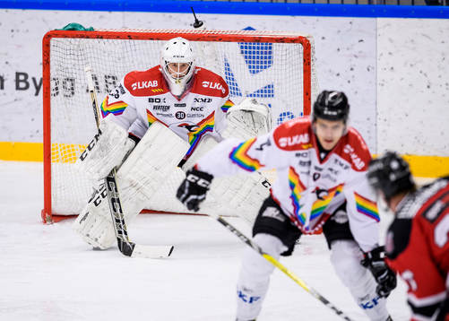 Kirunas målvakt Marcus Evertsson