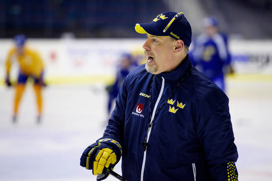 Sveriges förbundskapten Rikard Grönborg
