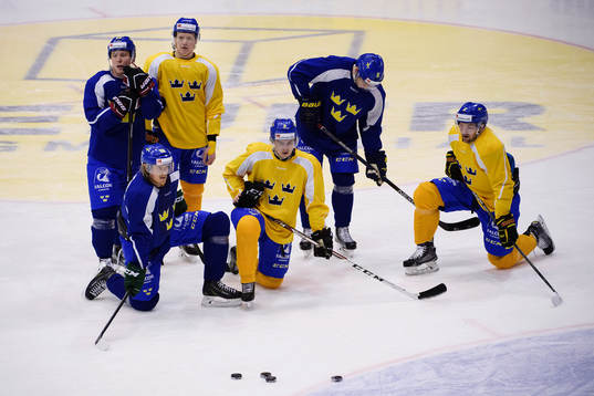 Sveriges Erik Gustafsson, Magnus Nygren, Emil Johansson,