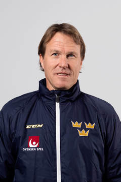 Sveriges assisterande tränare Johan Garpenlöv