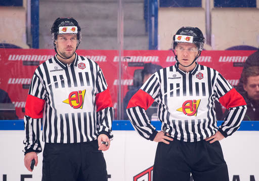 Domarna Hejduk Oldrich och Vladimir Pesina