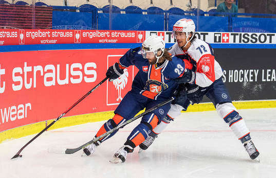 Växjös Ville Leino och Zürichs Samuel Guerra