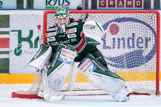 Tingsryds målvakt Niklas Rubin