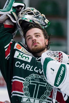 Tingsryds målvakt Niklas Rubin