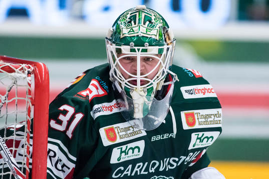 Tingsryds målvakt Niklas Rubin