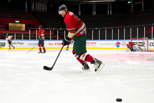 Sebastian Eriksson när IFK Göteborg spelar ishockey