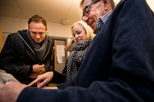 Bläddra bland fler bilder av Fotboll, Andreas Granqvist & Caroline Seger besöker Filbornaskolan 