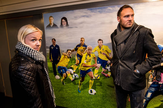 Andreas Granqvist och Caroline Seger lagkaptener för