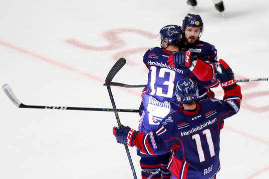 Linköpings Niklas Persson jublar