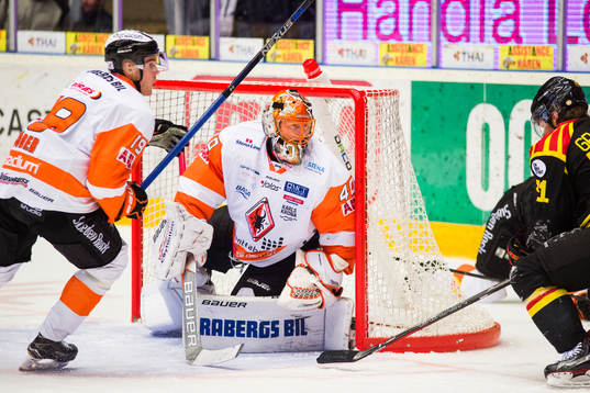 Karlskronas målvakt Johan Holmqvist