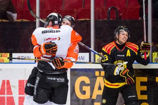 Karlskronas Morten Madsen och Alexander Bergström jublade
