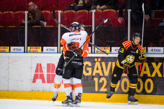 Karlskronas Morten Madsen och Alexander Bergström jublade
