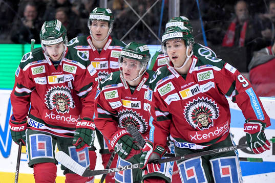 Frölundas Victor Olofsson jublar