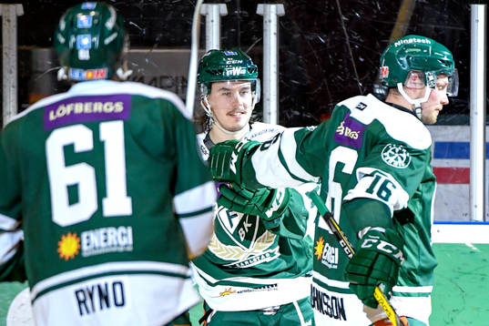 Färjestads Joakim Nygård jublar