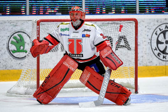 Örebros målvakt Julius Hudacek