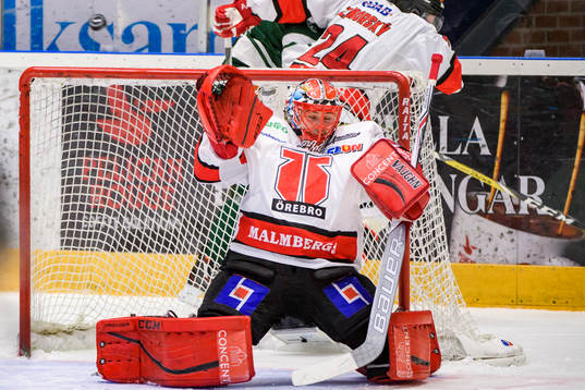 Örebros målvakt Julius Hudacek