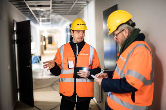 Helsingborg IFs arrangemangsansvarig Frederik Ericsson