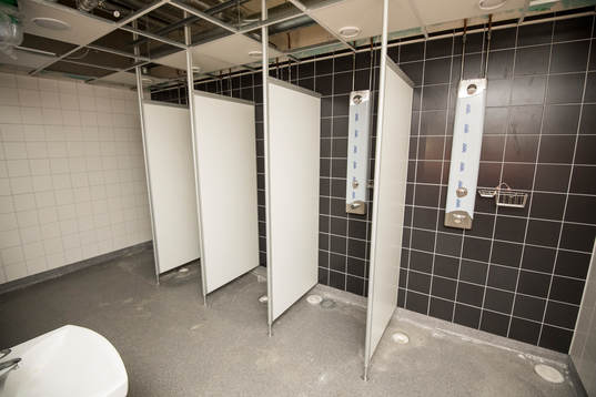 Bortalagens omklädningsrum