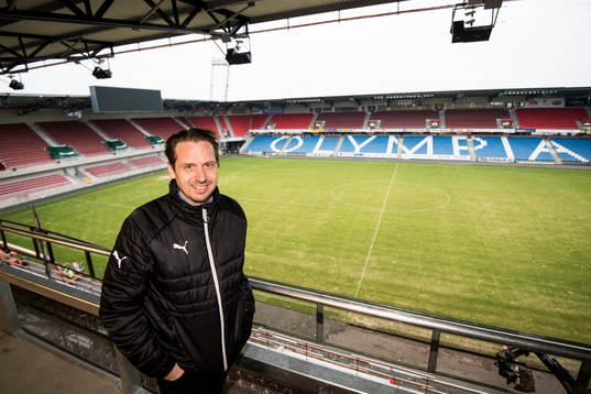 Helsingborg IFs arrangemangsansvarig Frederik Ericsson