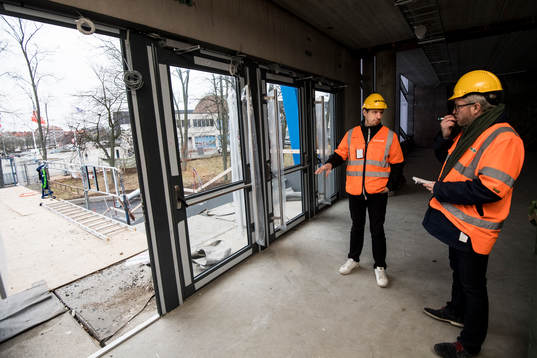 Helsingborg IFs arrangemangsansvarig Frederik Ericsson