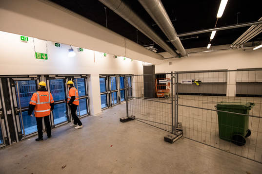 Entré för bortasupportrar