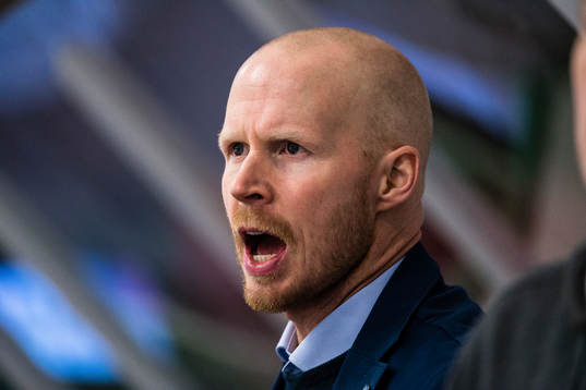Karlskogas tränare Tobias Thermell