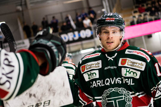 Tingsryds Emil Forslund jublar