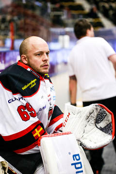 Malmö Redhawks målvakt Oscar Alsenfelt