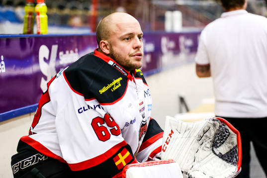 Malmö Redhawks målvakt Oscar Alsenfelt