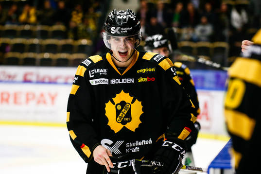 Skellefteås Henrik Hetta grinade illa