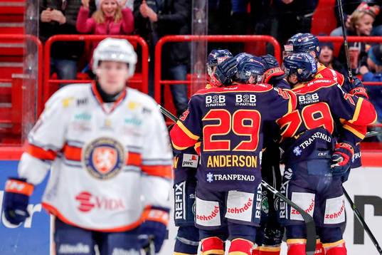 Djurgårdens Daniel Brodin jublar
