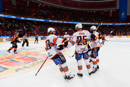 under ishockeymatchen i SHL mellan Djurgården och Växjö