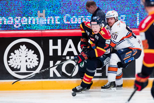 Djurgårdens Emil Johansson och Växjös Erik Josefsson
