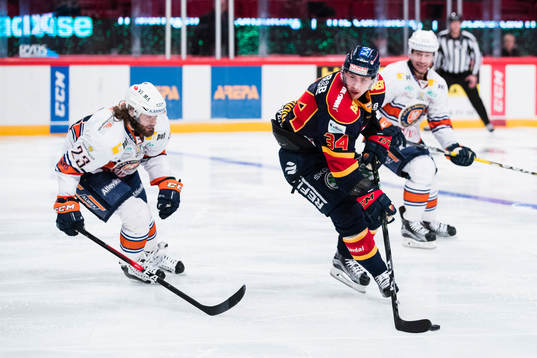 Växjös Ville Leino och Djurgårdens Daniel Brodin