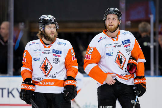 Karlskronas Jimmy Andersson och Joachim Rohdin