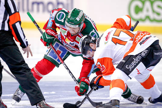 Frölundas Joel Lundqvist och Karlskronas Joel Kellman